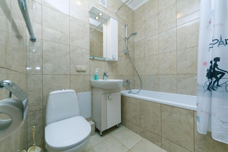 קייב Cozy Apartment On Kpi מראה חיצוני תמונה